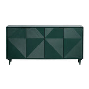Crestview Collection Evergreen Four Door Sideboard