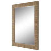 Casa Bella Living Natural Looking Rattan Framed Mirror