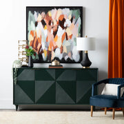 Crestview Collection Evergreen Four Door Sideboard