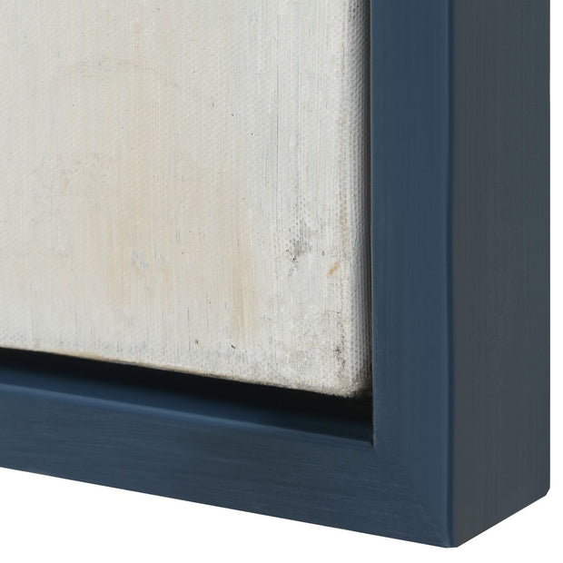Uttermost Blueprint Hand Painted Canvas With Gallery Frame