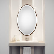 Casa Bella Living Antique Bronzed With Gold Finish Framed Mirror