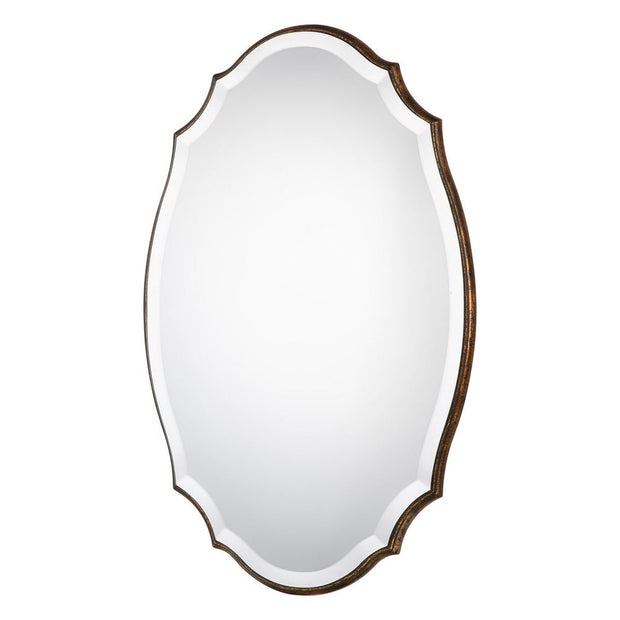 Casa Bella Living Antique Bronzed With Gold Finish Framed Mirror