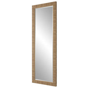 Casa Bella Living Coastal Rattan Framed Dressing Mirror