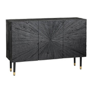 Crestview Collection Obsidian Three- DoorSideboard
