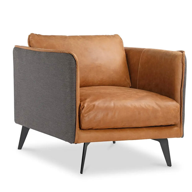 Moe’s Home Collection Messina Leather Armchair