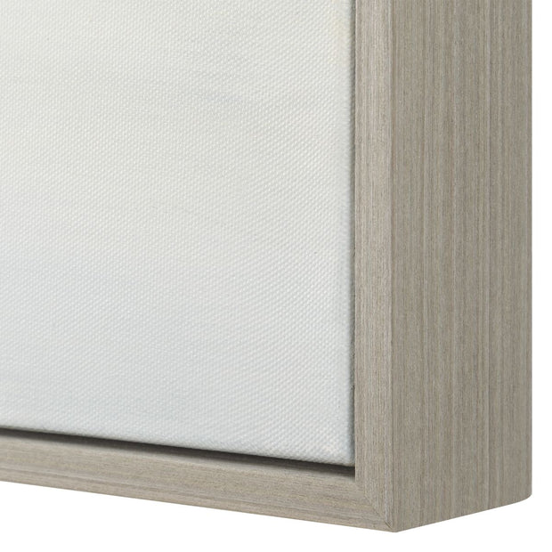Uttermost Furthest Thing Hand Painted Canvas With Gray Washed Wood Frame