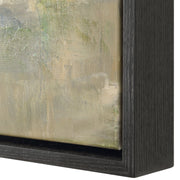 Uttermost Fragment Hand Painted Canvas With Black Frame