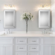 Casa Bella Living Framed By Beveled Mirror Panels Mirror