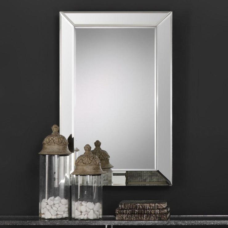 Casa Bella Living Framed By Beveled Mirror Panels Mirror