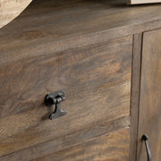 Crestview Collection Devonshire Black Iron Accent Sideboard