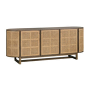 Crestview Collection Domingo Cane Sideboard