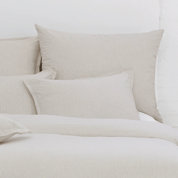 Pom Pom at Home Luke Striped Big Pillow with Insert ~ 28 x 36 ~ Available in 2 Colors
