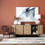 Crestview Collection Domingo Cane Sideboard