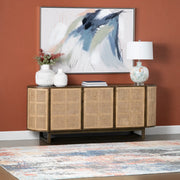 Crestview Collection Domingo Cane Sideboard
