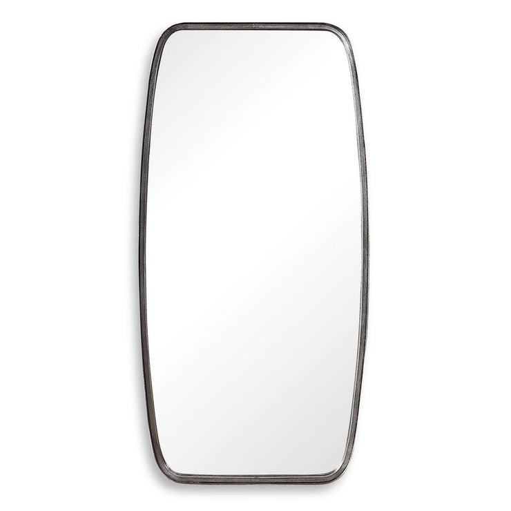 Casa Bella Living Antique Silver Leaf Rounded Corners Mirror