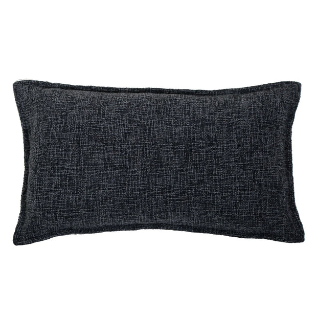 Pom Pom at Home Humboldt Hand Woven Linen and Fleece Sherpa Pillow with Insert ~ 14 x 24 ~ Available in 6 Colors