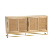 Crestview Collection Biscayne Woven Cane Sideboard