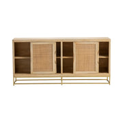 Crestview Collection Biscayne Woven Cane Sideboard