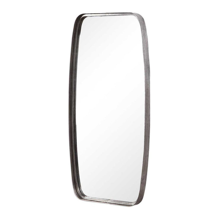 Casa Bella Living Antique Silver Leaf Rounded Corners Mirror