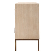 Uttermost Weimar Contemporary Geometric Cream 2 Door Cabinet