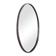 Casa Bella Living Oval Rich Dark Bronze Mirror