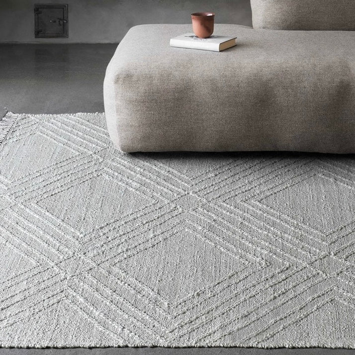 Uttermost Aledo Hand Woven Raised Geometric Pattern Rug ~ Available in 3 Sizes