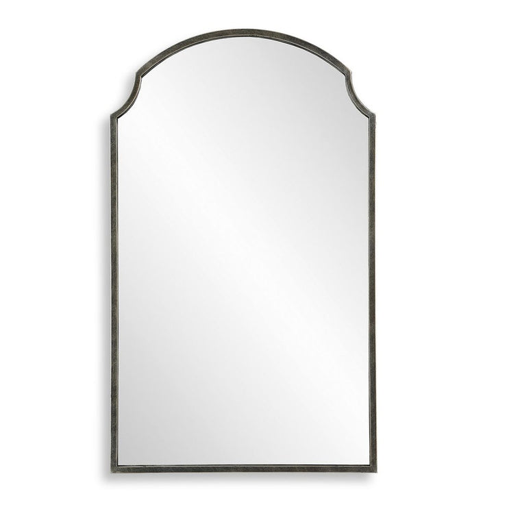 Casa Bella Living Curved Corners Hints of Gold And Silver Mirror