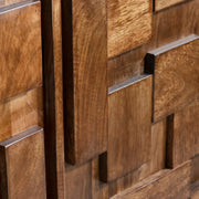 Crestview Collection Mondrian Four- Door Sideboard