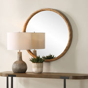 Casa Bella Living Seagrass Wrapped Round Mirror