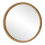 Casa Bella Living Seagrass Wrapped Round Mirror