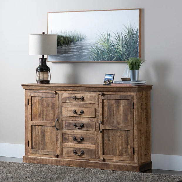 Crestview Collection Chapman Mango Wood Sideboard