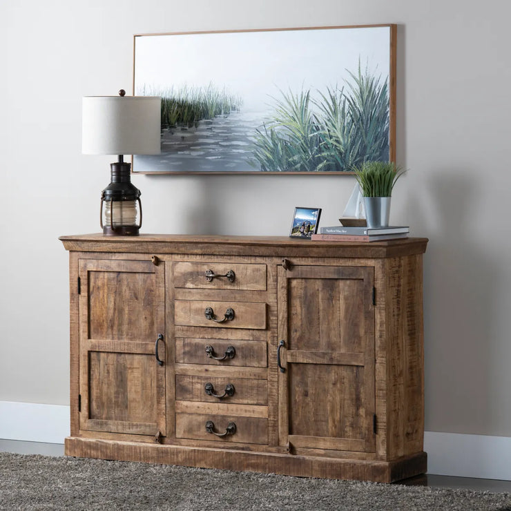 Crestview Collection Chapman Mango Wood Sideboard
