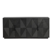 Crestview Collection Watson Black Sideboard