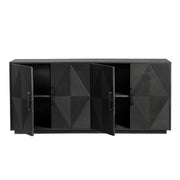 Crestview Collection Watson Black Sideboard