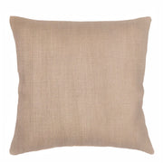 Anaya Home So Soft Linen Camel Beige Pillow 20x20 With Down Insert