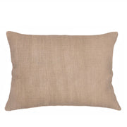 Anaya Home So Soft Linen Camel Beige Lumbar Pillow 14x20 With Down Insert
