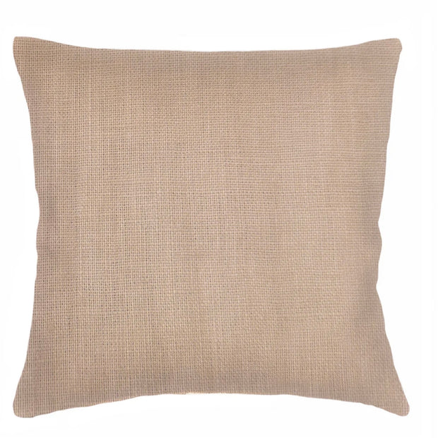 Anaya Home So Soft Linen Camel Beige Dutch Euro Pillow 26 x26 With Down Insert