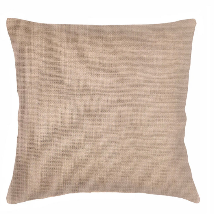 Anaya Home So Soft Linen Camel Beige Dutch Euro Pillow 26 x26 With Down Insert