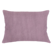 Anaya Home So Soft Linen Lavender Lumbar Pillow 14x20 With Down Insert