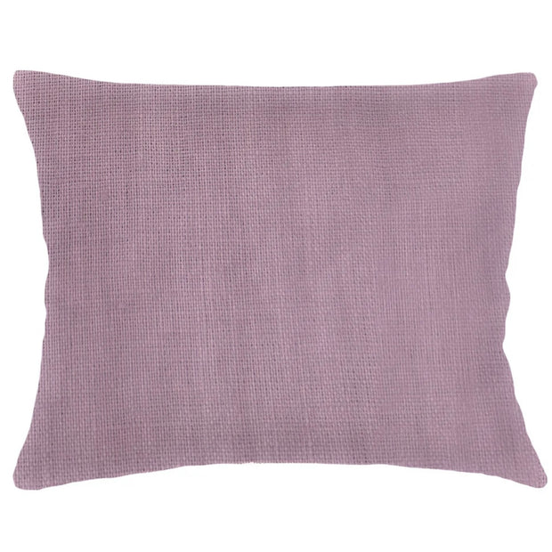 Anaya Home So Soft Linen Lavender Dutch Euro Pillow 28x36 With Down Insert