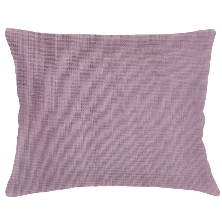 Anaya Home So Soft Linen Lavender Dutch Euro Pillow 28x36 With Down Insert