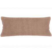 Anaya Home So Soft Linen Latte Lumbar Pillow 14x40 With Down Insert