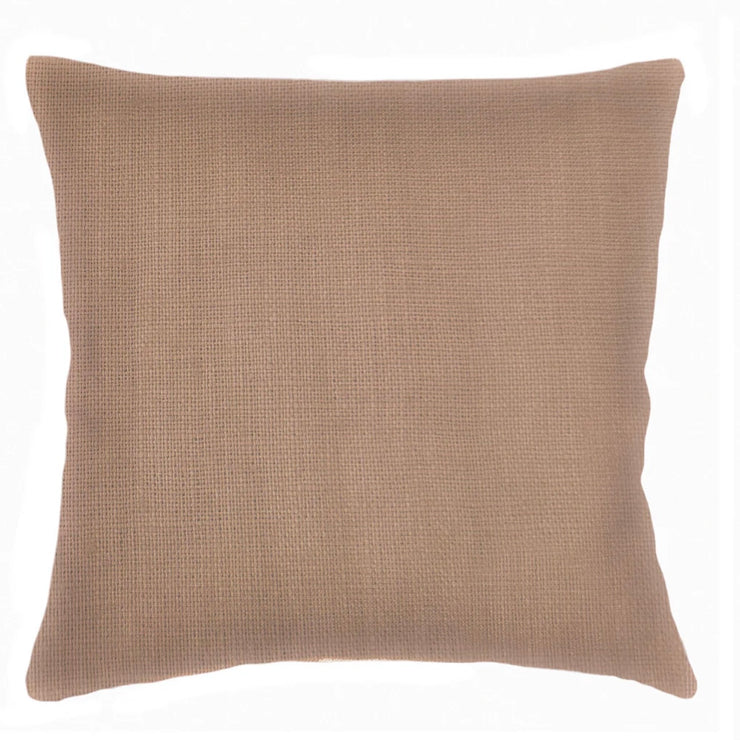 Anaya Home So Soft Linen Latte Dutch Euro Pillow 26 x26 With Down Insert