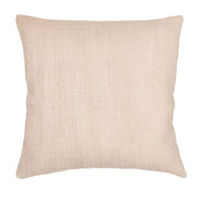 Anaya Home So Soft Linen Sandy Beige Pillow 20x20 With Down Insert