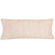 Anaya Home So Soft Linen Sandy Beige Lumbar Pillow 14x40 With Down Insert