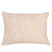 Anaya Home So Soft Linen Sandy Beige Lumbar Pillow 14x20 With Down Insert