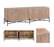 Crestview Collection Cordell Wood Four- Door Sideboard