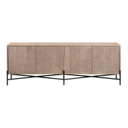Crestview Collection Cordell Wood Four- Door Sideboard