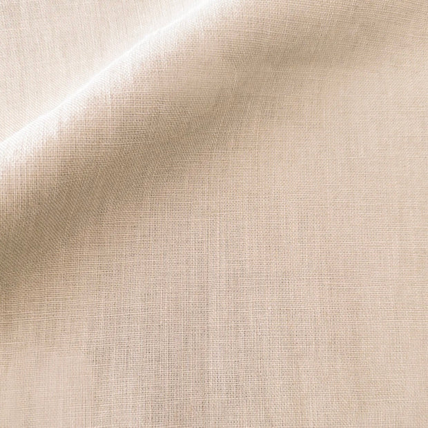 Anaya Home So Soft Linen Sandy Beige Dutch Euro Pillow 28x36 With Down Insert