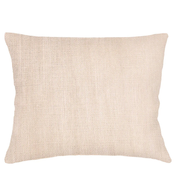 Anaya Home So Soft Linen Sandy Beige Dutch Euro Pillow 28x36 With Down Insert